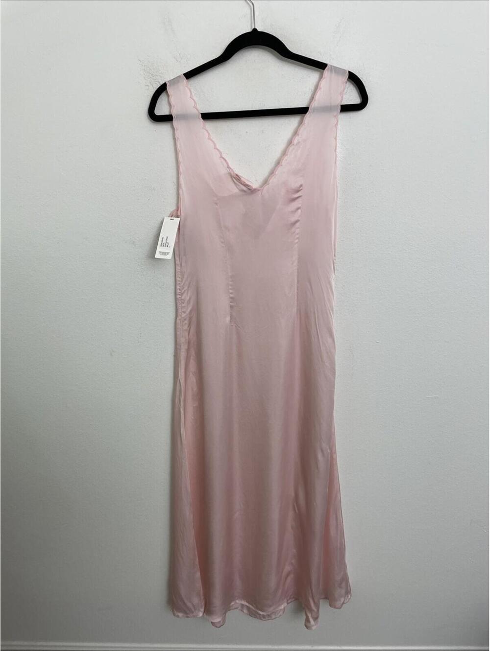 Ciao Lucia Serena satin Dress ballet pink Size S NWT $525msrp - Picture 9 of 9